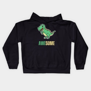 Awesom Kawaii T-Rex Dinosaur Kids Hoodie